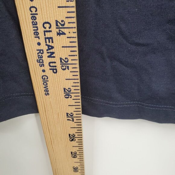 Boden Supersoft Frill Detail Top Women Size 16 / 18 NWT Long Sleeve Blouse Navy - Picture 12 of 15